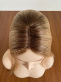 6x6.5" Silk Part with Wefted Base Virgin Human Hair Topper BEST SELLER Natural Looking