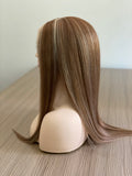 4x4" Silk Top Full Lace Wigs for Women Full Hand Tied Real Virgin Remy Human Hair Kosher Jewish Wig