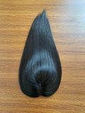 8x8" Silk Top with Wefted Back Base 100% Virgin Human Hair Topper Best Choice Natural Looking